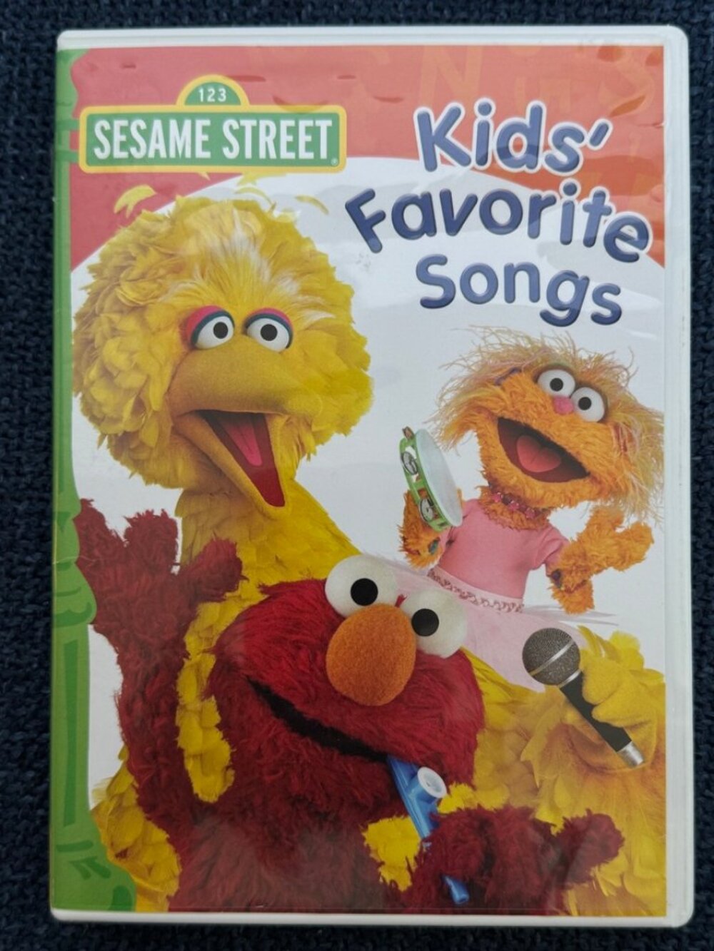 Sesame Street KID'S FAVORITE SONGS DVD Elmo's Top Ten Countdown Children's Music